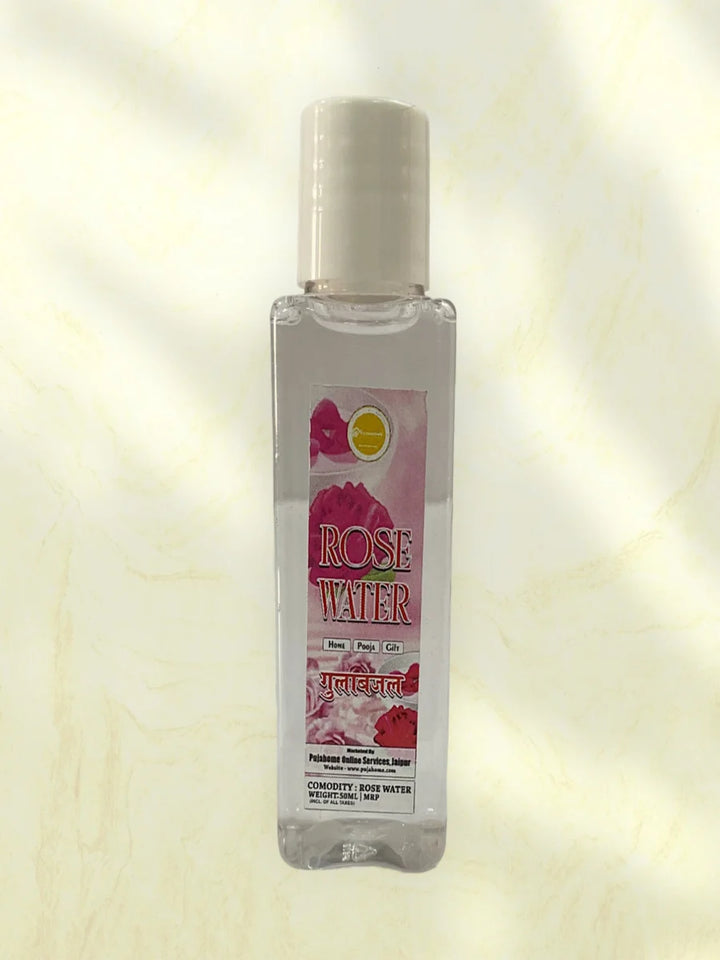 Rose Water For Puja | Gulab Jal For Puja Purpose (Pack Of 2) 50ML each