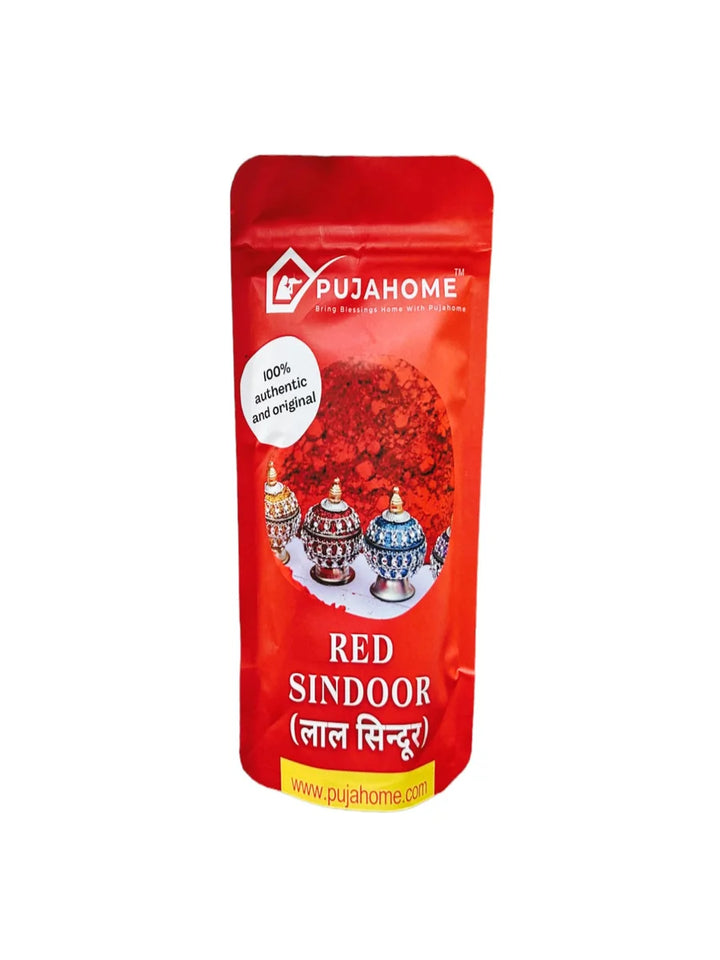 Red Sindoor Powder for Puja and Religious Ceremonies Sindoor for Tradition Powder Sindoor