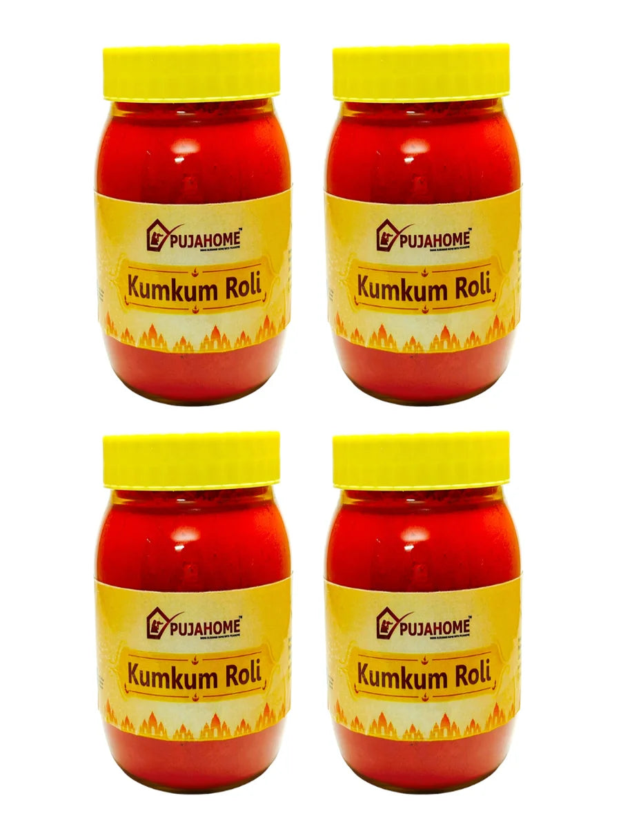 Roli Pure Haldi Kumkum - Original Puja Roli | Natural & Pure kumkum (250g)