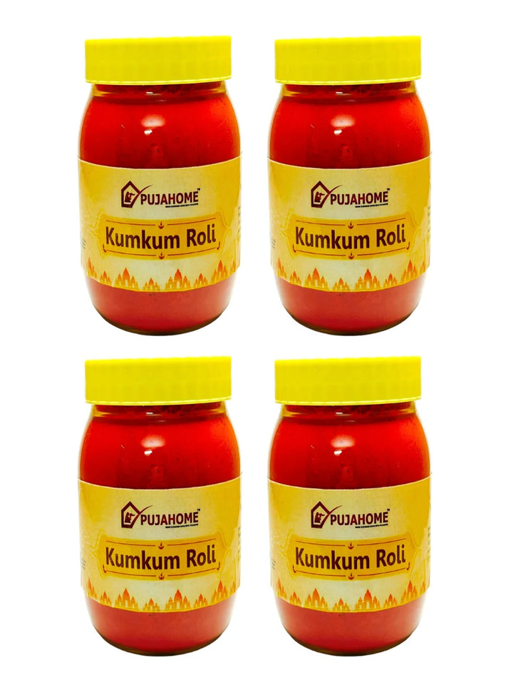 Roli Pure Haldi Kumkum - Original Puja Roli | Natural & Pure kumkum (250g)