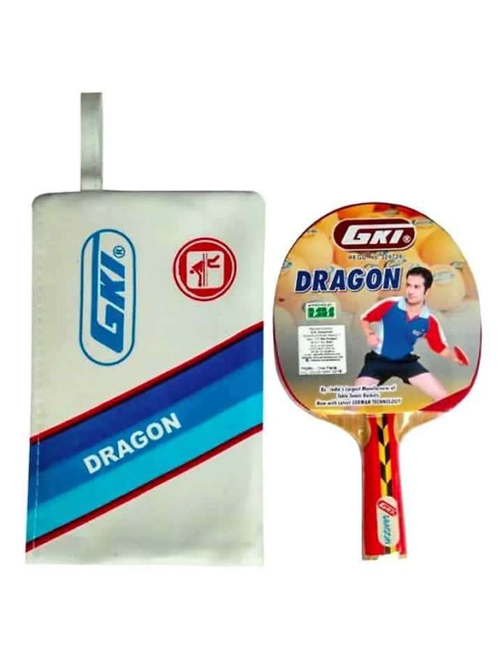 GKI Belbot Wood Table Tennis Racquet, Multicolor