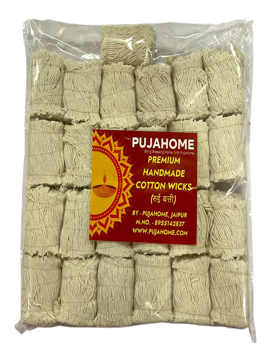 Sawa Lakh Batti Pack for Puja(1.25 Lakh Batti)/ Sawa Lakh Cotton Wicks Pack