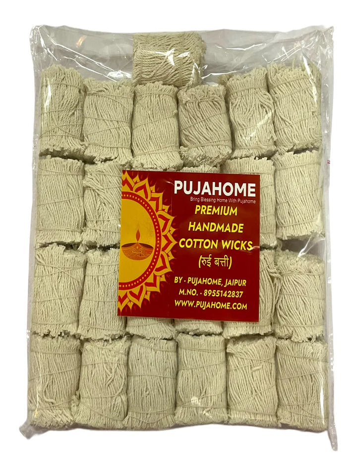 Sawa Lakh Batti Pack for Puja(1.25 Lakh Batti)/ Sawa Lakh Cotton Wicks Pack