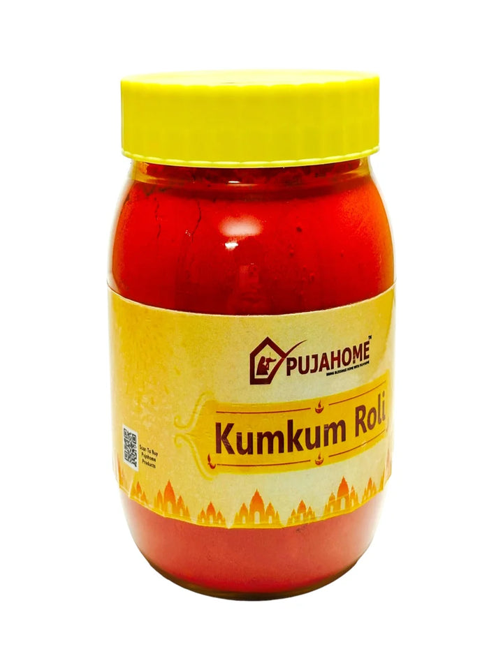 Roli Pure Haldi Kumkum - Original Puja Roli | Natural & Pure kumkum (250g)