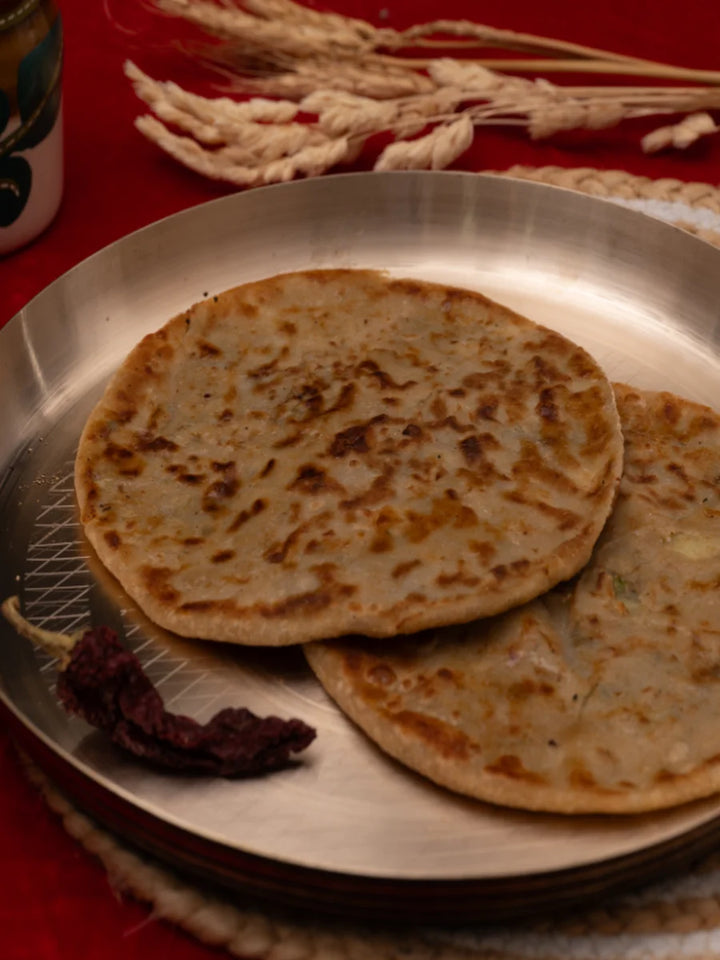 Handcrafted Kansa Dinner Plate | 1 Pc Ayurvedic Dining Dish