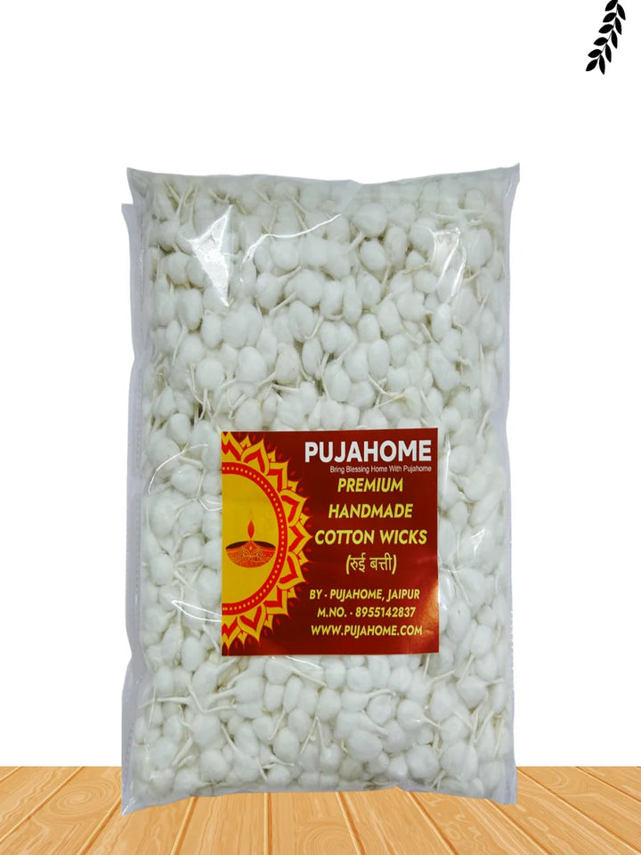 Handmade Round Cotton Wicks White (4100 Pieces)