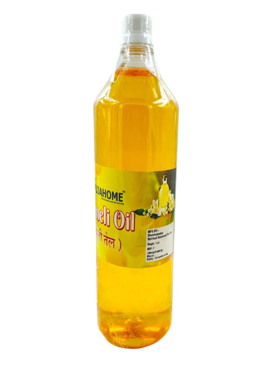 Pujhome Chameli Oil For Puja 1000 ml Bottle