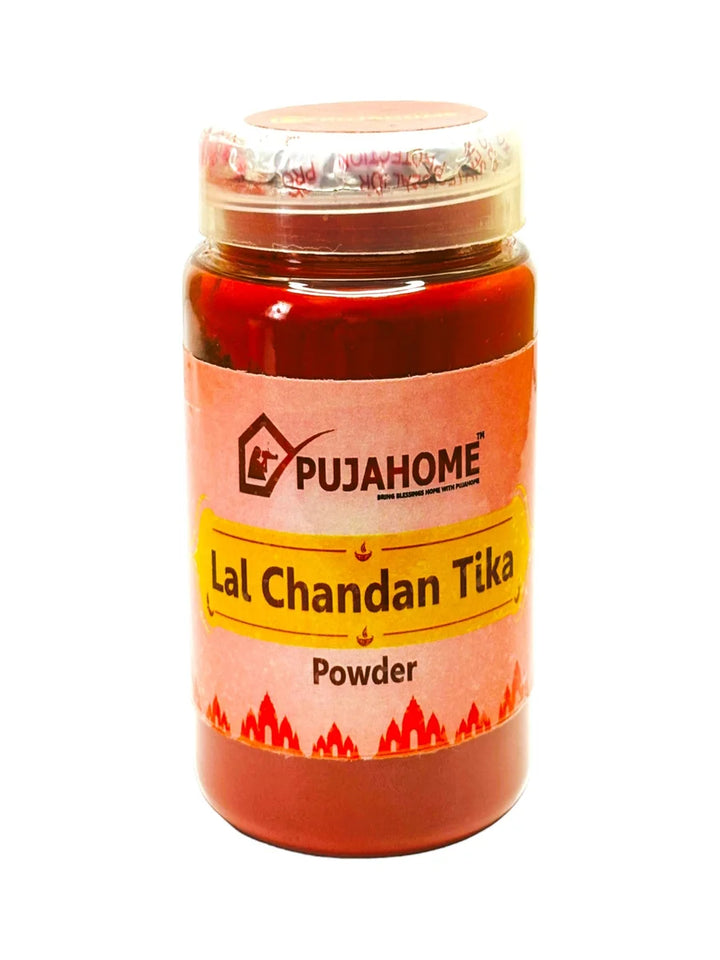 Premium Lal Chandan Tika Powder 100 Gram Box