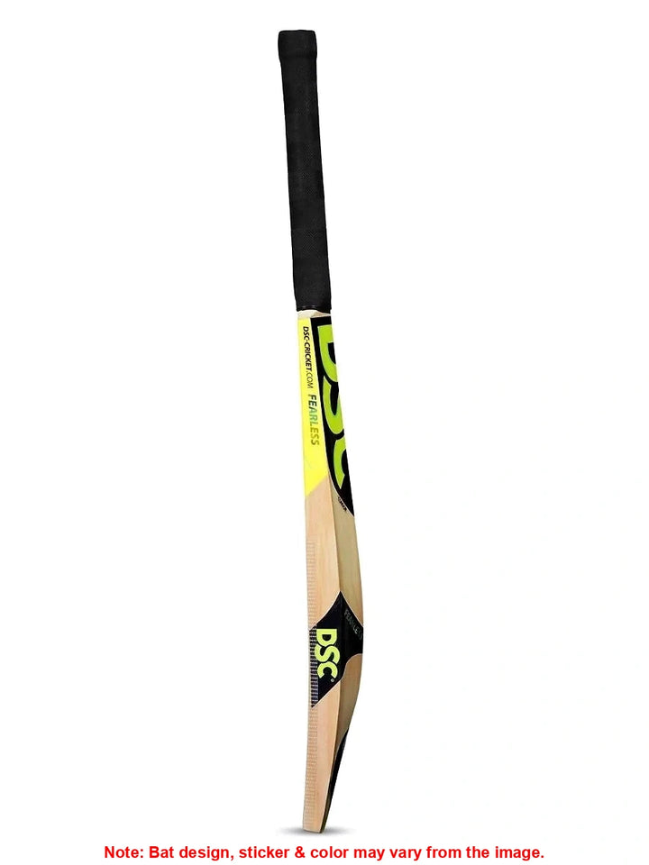 DSC Wildfire Flicker Kashmir Willow Cricket Bat for Tennis Ball Cricket: Lightweight with Massive Edges and Extended Power Zone