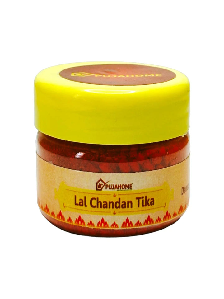 Premium Lal Chandan Tika Danedar 50 Gram Box
