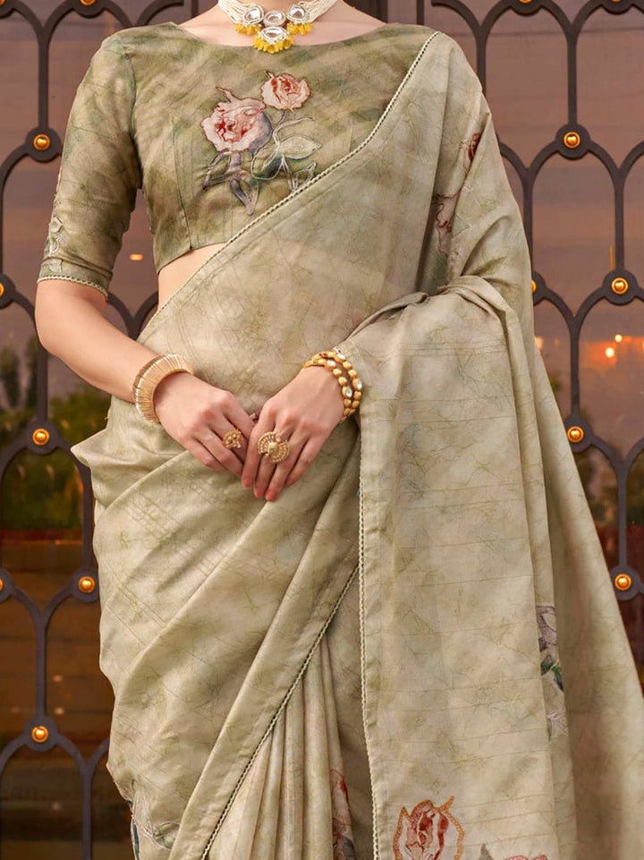Vibrant color luxurious fabric exclusive attire crafted for elegance and style.