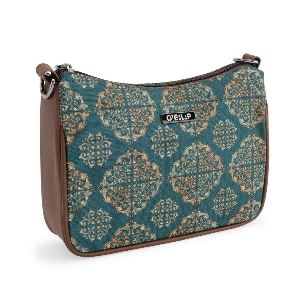 Ethically Made Jute Crossbody Bag | Sustainable & Chic - Tulip 003