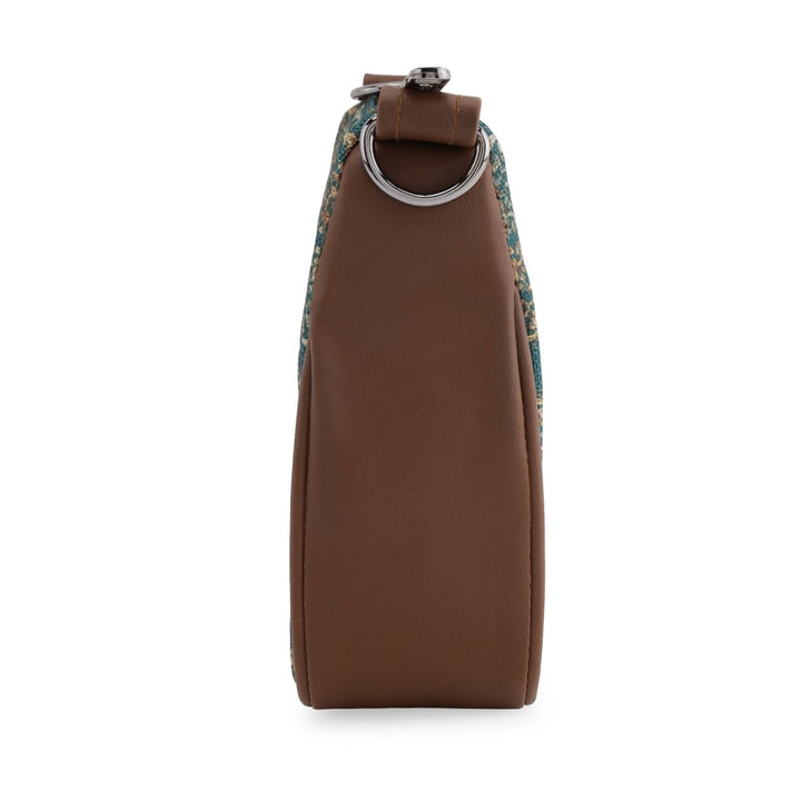 Ethically Made Jute Crossbody Bag | Sustainable & Chic - Tulip 003