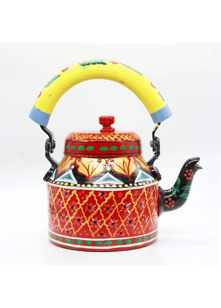 Floral Tea Kettle Set | Hand-Painted Unique Design