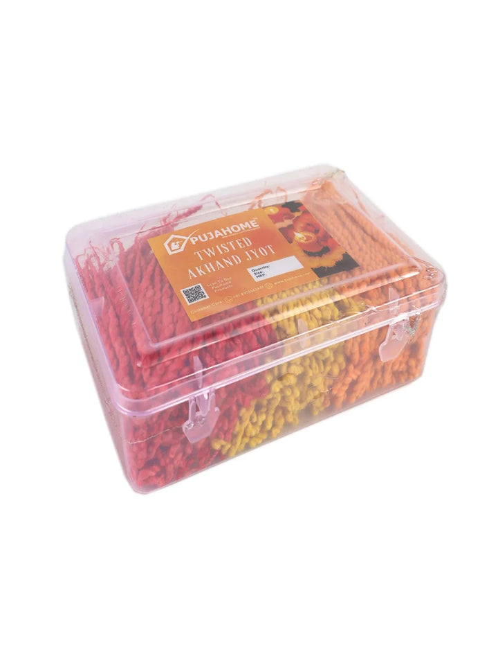 Twisted Cotton Short Wick (24Hours Burning, 600+ Pieces), Multi Colour