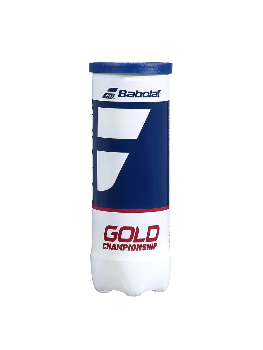 Babolat Gold Championship Tennis Ball: Durable and High-Performance Tennis Balls for Training and Competition on All Surfaces