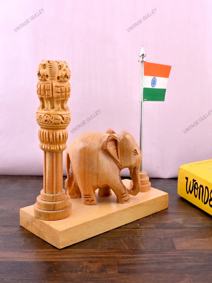 Wooden Penstand | Quality Craftsmanship | Ideal Gift for Any Occasion