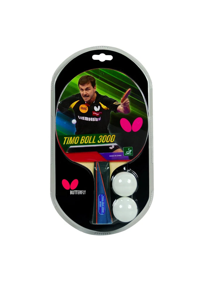 Butterfly Timo Boll 3000 Table Tennis Racket: Extreme Speed Racket for Advanced Players
