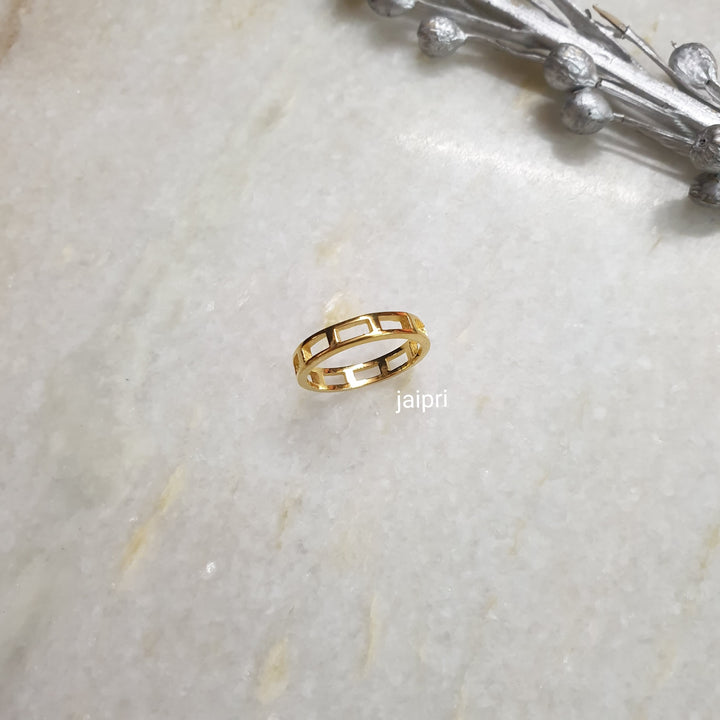Gold Stackable Ring | (Size US 7) Exclusive