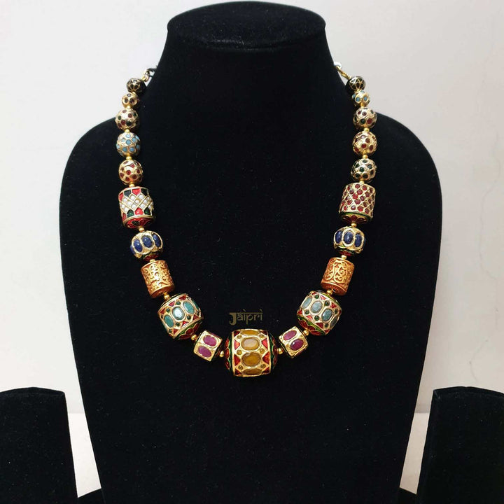 Unique Multicolor | Beads Stone Necklace Exclusive