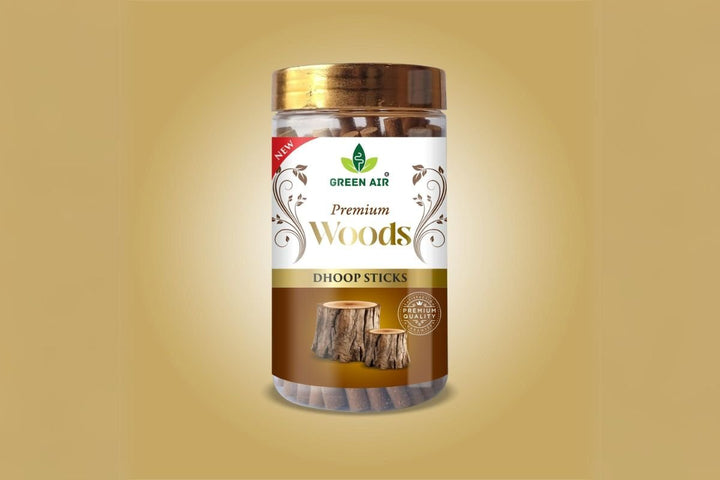 Green Air Dhoop Stick Woods | Enrich Your Space with Natural Scent - 8539