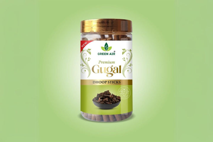 Green Air Gugal Scented Dhoop Sticks | Traditional Fragrance for Calm & Peace - 8471