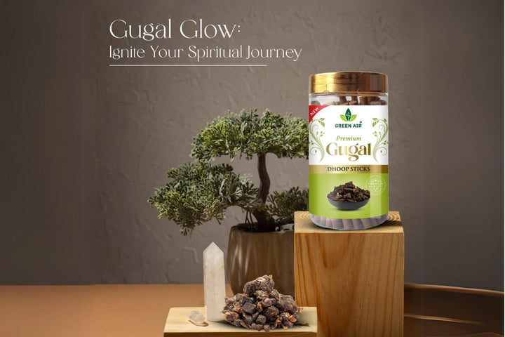 Green Air Gugal Scented Dhoop Sticks | Traditional Fragrance for Calm & Peace - 8471