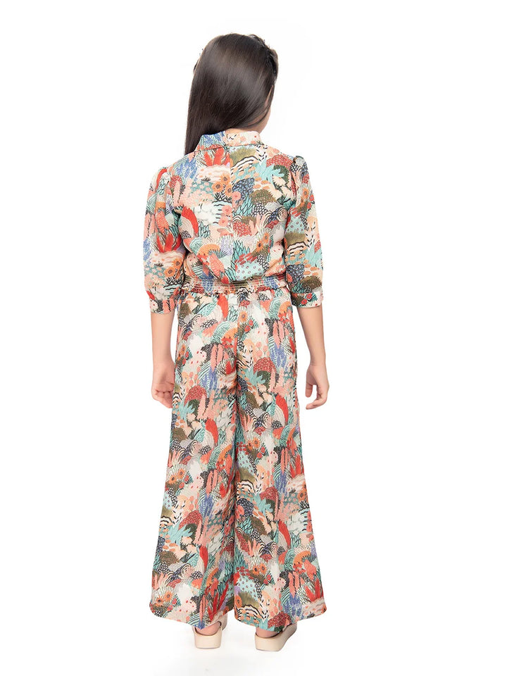Rust Colored Palazzo Set | Comfortable Girls’ Pant Suit