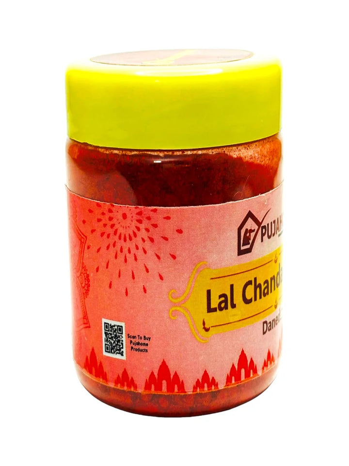 Premium Lal Chandan Tika Danedar 100 Gram Box