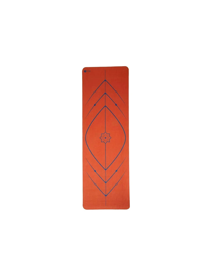 TEGO Stance Truly Reversible Yoga Mat with GuideAlign - (Without Bag )