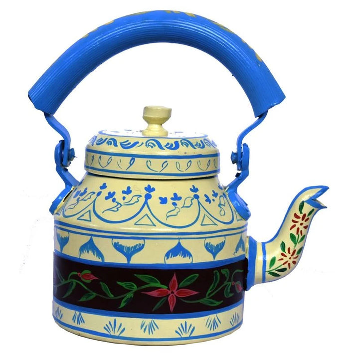 Folk Handpainted Tea Pot | Stylish Tableware with Indian Touch
