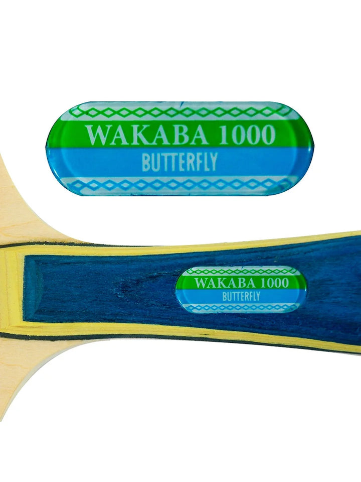 Butterfly Wakaba 1000 Shakehand Ping Pong Paddle: Best Table Tennis Bat for Beginners and Intermediate Players in India