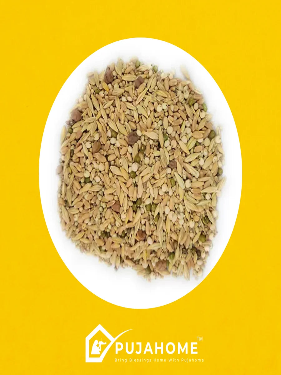 Saptdhan - 7 grains/seeds for Hawan, Sowing, Puja