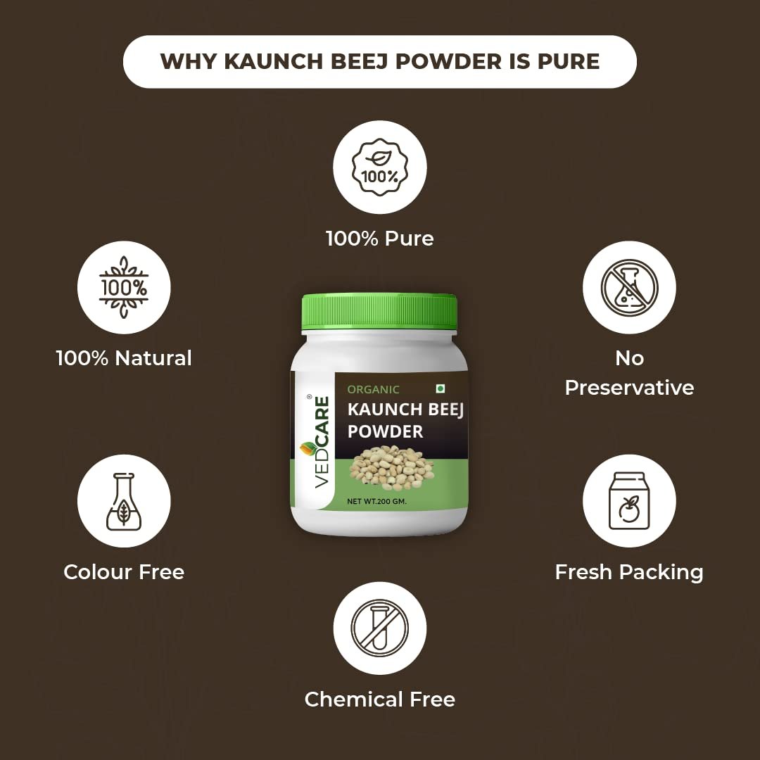 Kaunch Beej Powder | Mucuna Seeds for Energy & Memory Enhancement