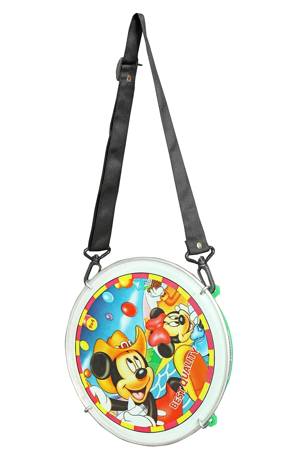 Plastic Baby TASA Nagara Dhol with Belt Stick USE for 1 to 5 Year Kids