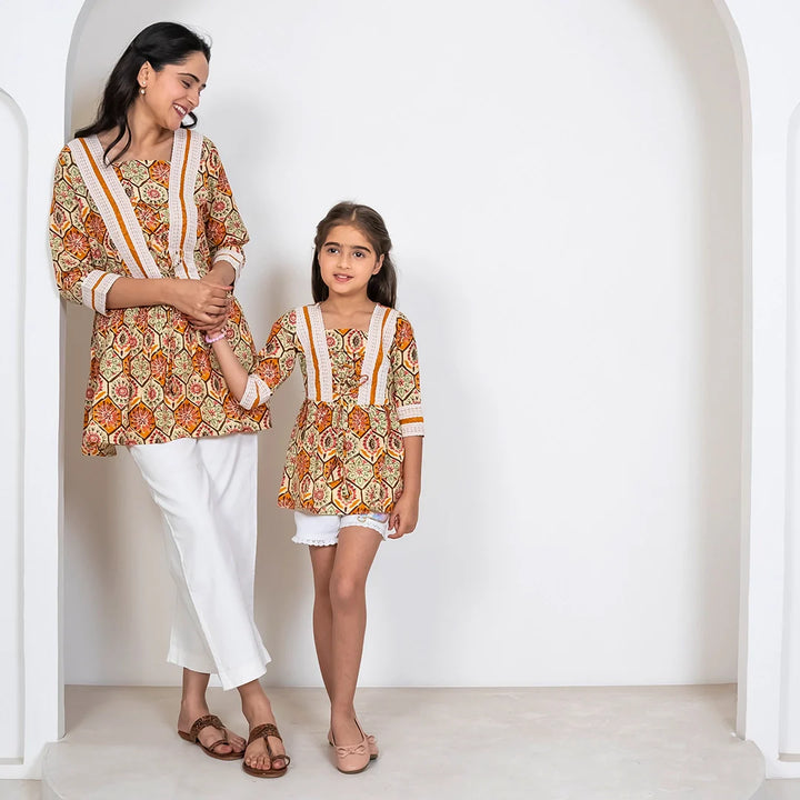 Mommy & Me Peplum Tops: Adorable Matching Sets for Summer