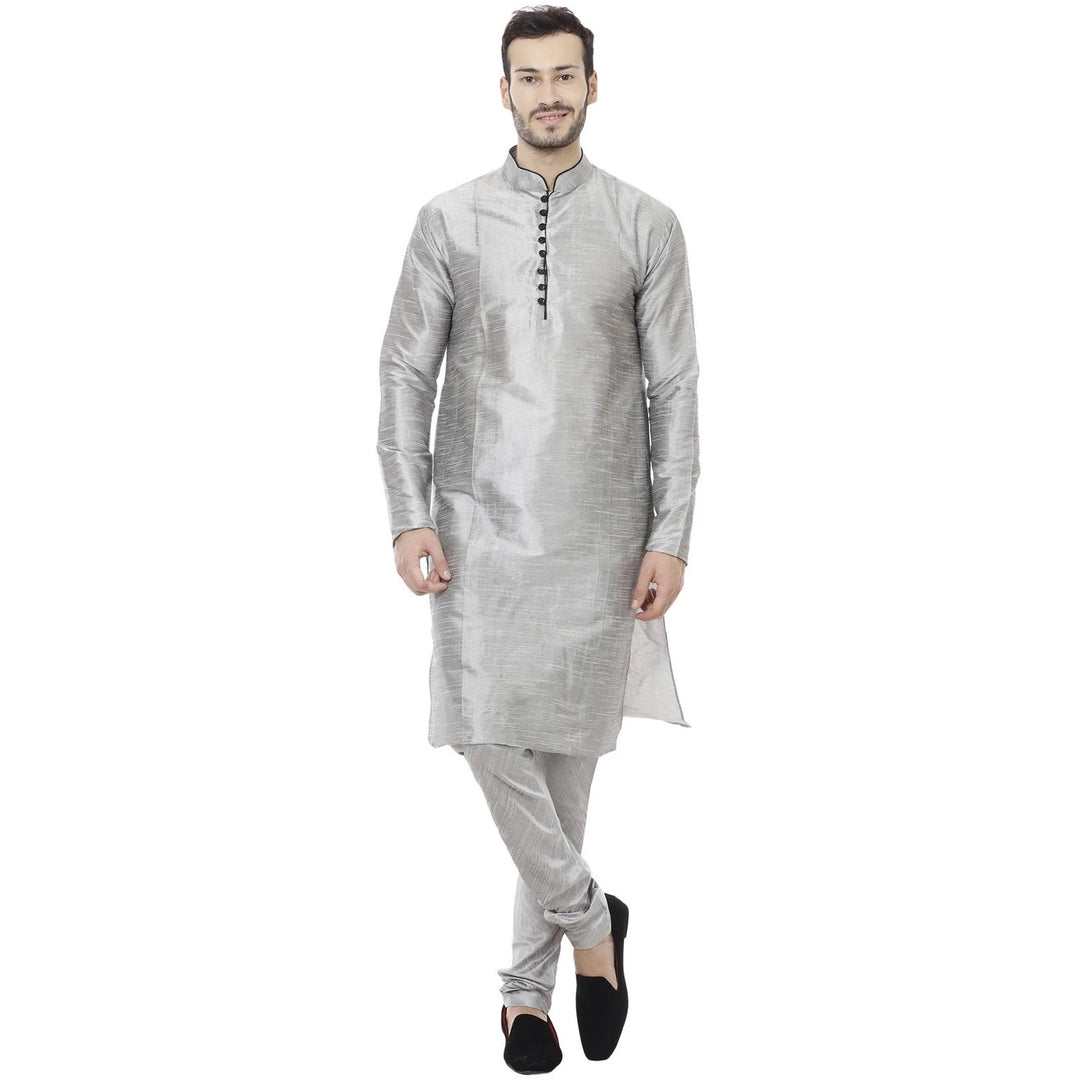 Premium Raw Silk Kurta Pajama | Men’s Designer Festive Wear
