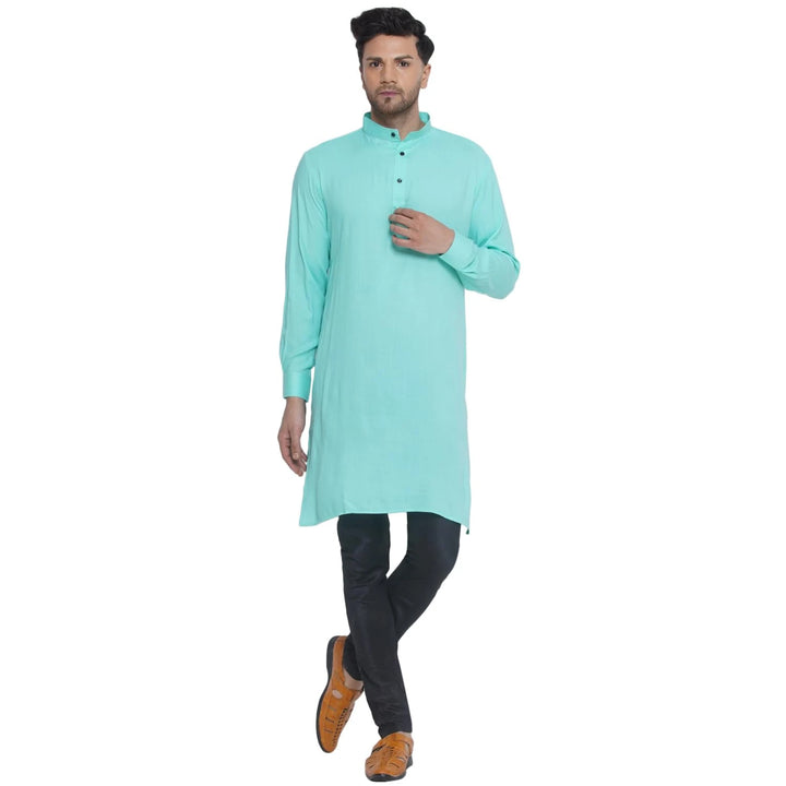 Timeless Solid Kurta for Men | Chic Rayon Festive Fashion