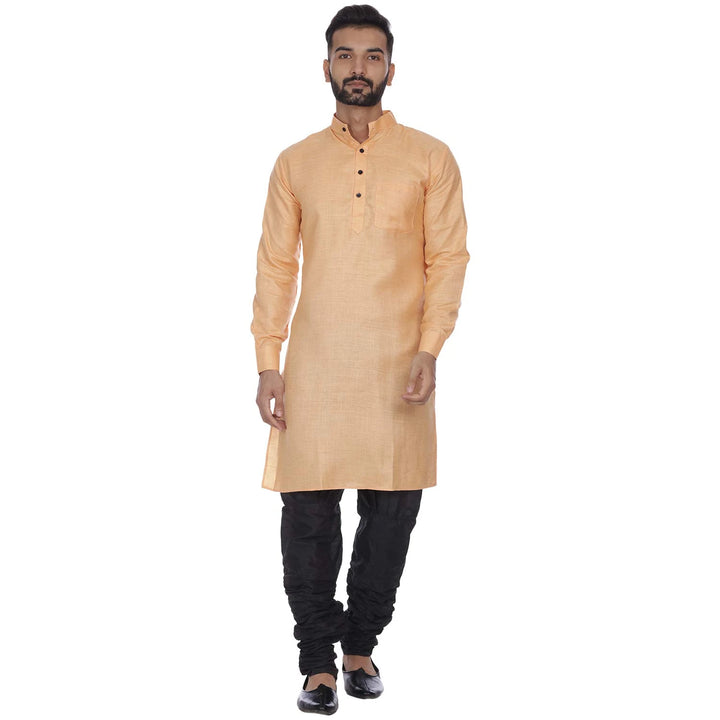 Comfortable Men's Long Kurta | Plain Cotton Fabric | Casual Look