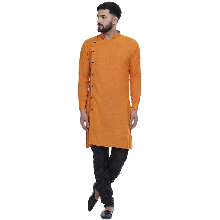 Viscose Rayon Men's Kurta | Classic Touch with Side Button