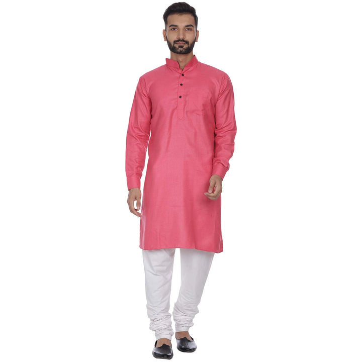 Traditional Cotton Long Kurta for Men | Daily Wear Essential