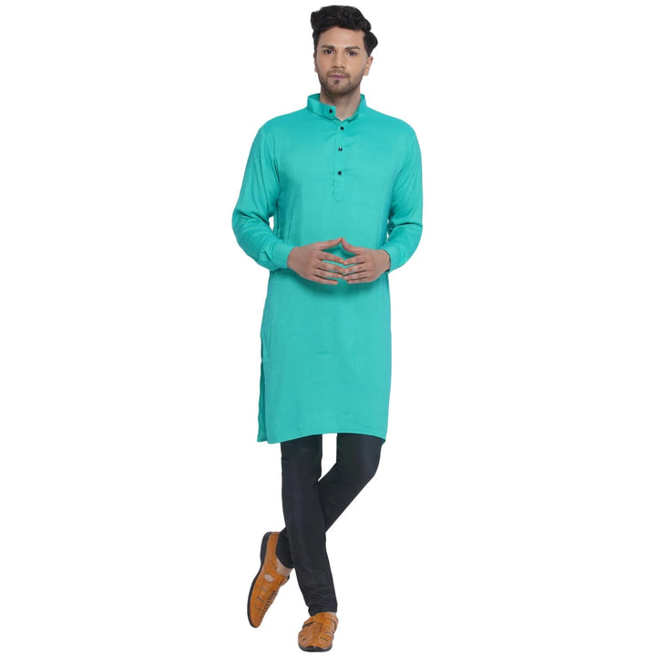 Timeless Solid Kurta for Men | Chic Rayon Festive Fashion