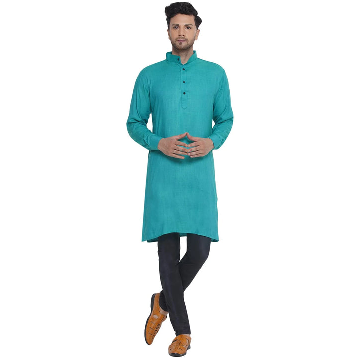 Timeless Solid Kurta for Men | Chic Rayon Festive Fashion