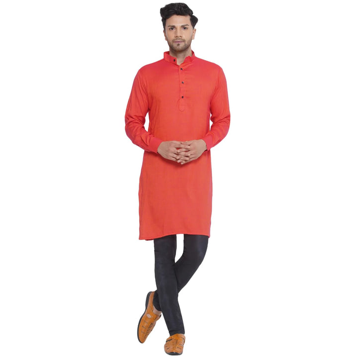 Timeless Solid Kurta for Men | Chic Rayon Festive Fashion