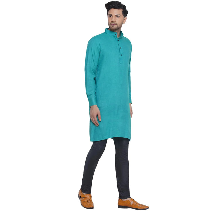 Timeless Solid Kurta for Men | Chic Rayon Festive Fashion