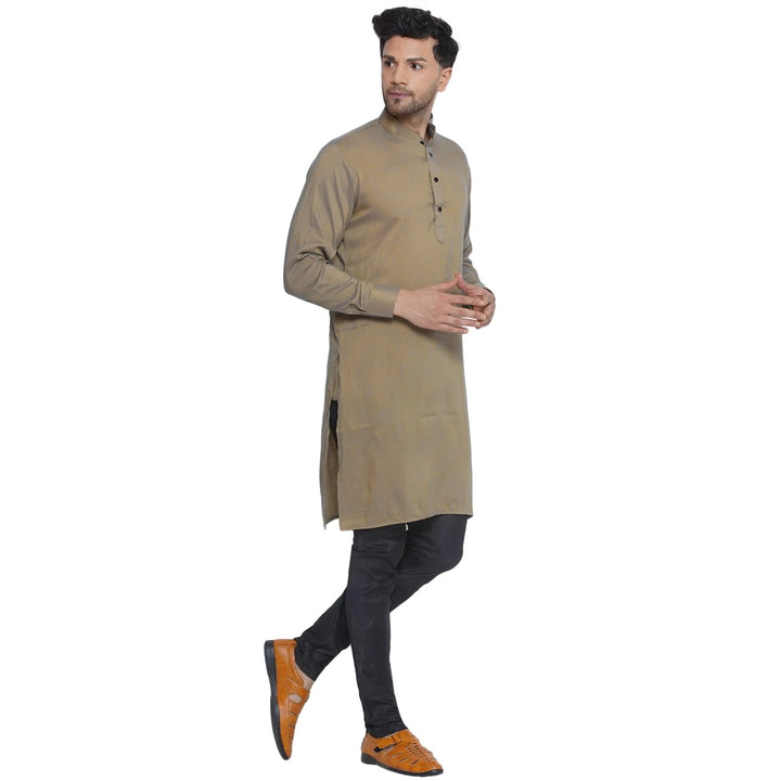 Timeless Solid Kurta for Men | Chic Rayon Festive Fashion