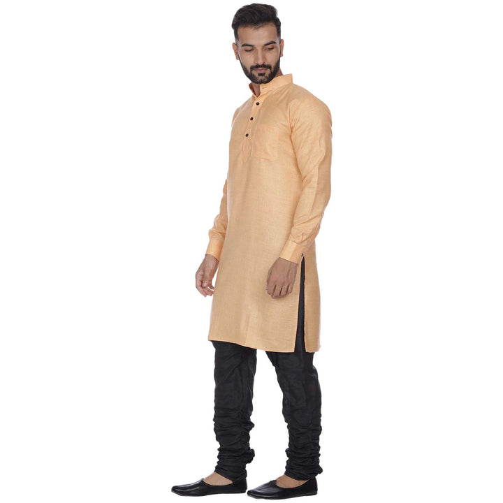 Comfortable Men's Long Kurta | Plain Cotton Fabric | Casual Look