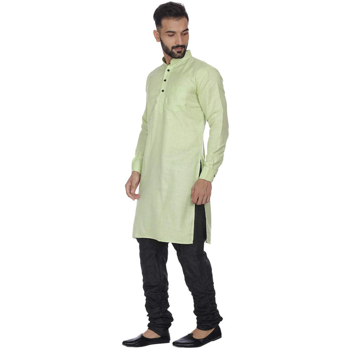 Comfortable Men's Long Kurta | Plain Cotton Fabric | Casual Look
