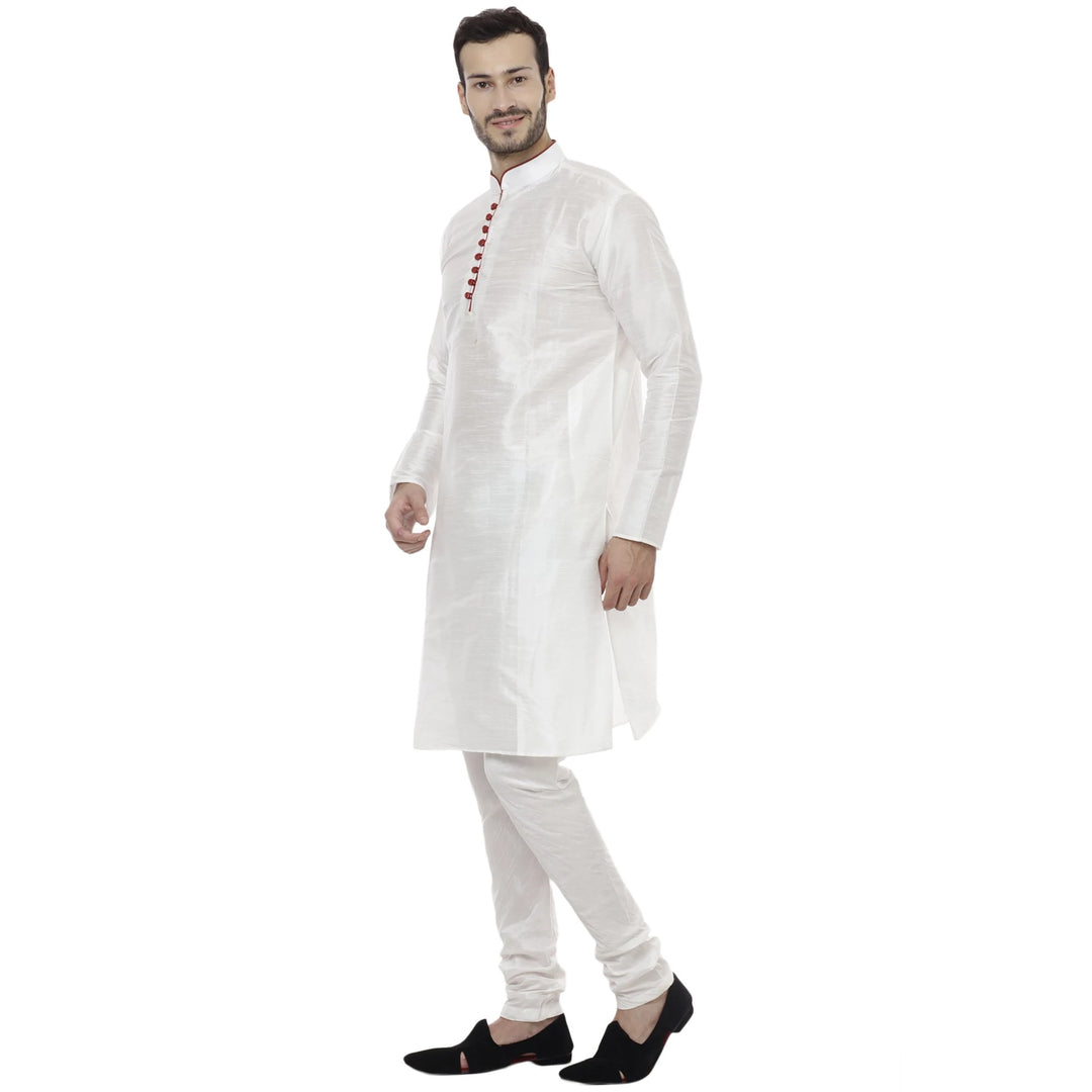 Premium Raw Silk Kurta Pajama | Men’s Designer Festive Wear