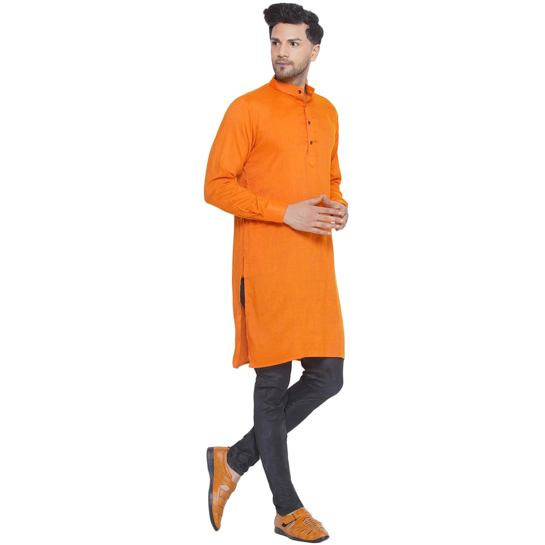 Timeless Solid Kurta for Men | Chic Rayon Festive Fashion
